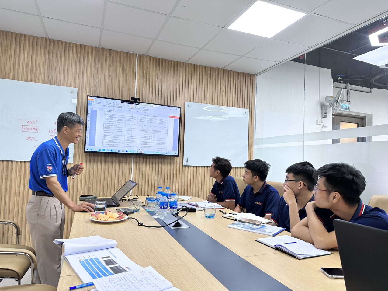DALYTECH PHỐI HỢP RỈELLO TỔ CHỨC ĐÀO TẠO NÂNG CAO NĂNG LỰC CHUYÊN MÔN VỀ UPS