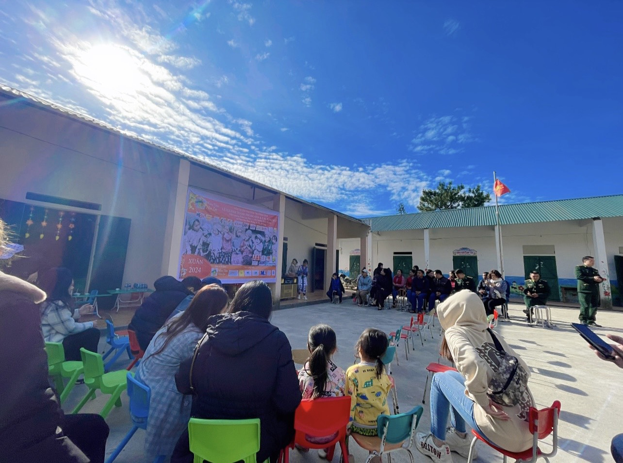 VUI XUÂN EM ĐẾN TRƯỜNG 2024 - ĐIỂM TRƯỜNG THÔN CÁO PHÌN 1 - LIÊN TRƯỜNG MẦM NON VÀ TIỀU HỌC THÔN THÈN XU PHÌN, HOÀNG SU PHÌ, HÀ GIANG