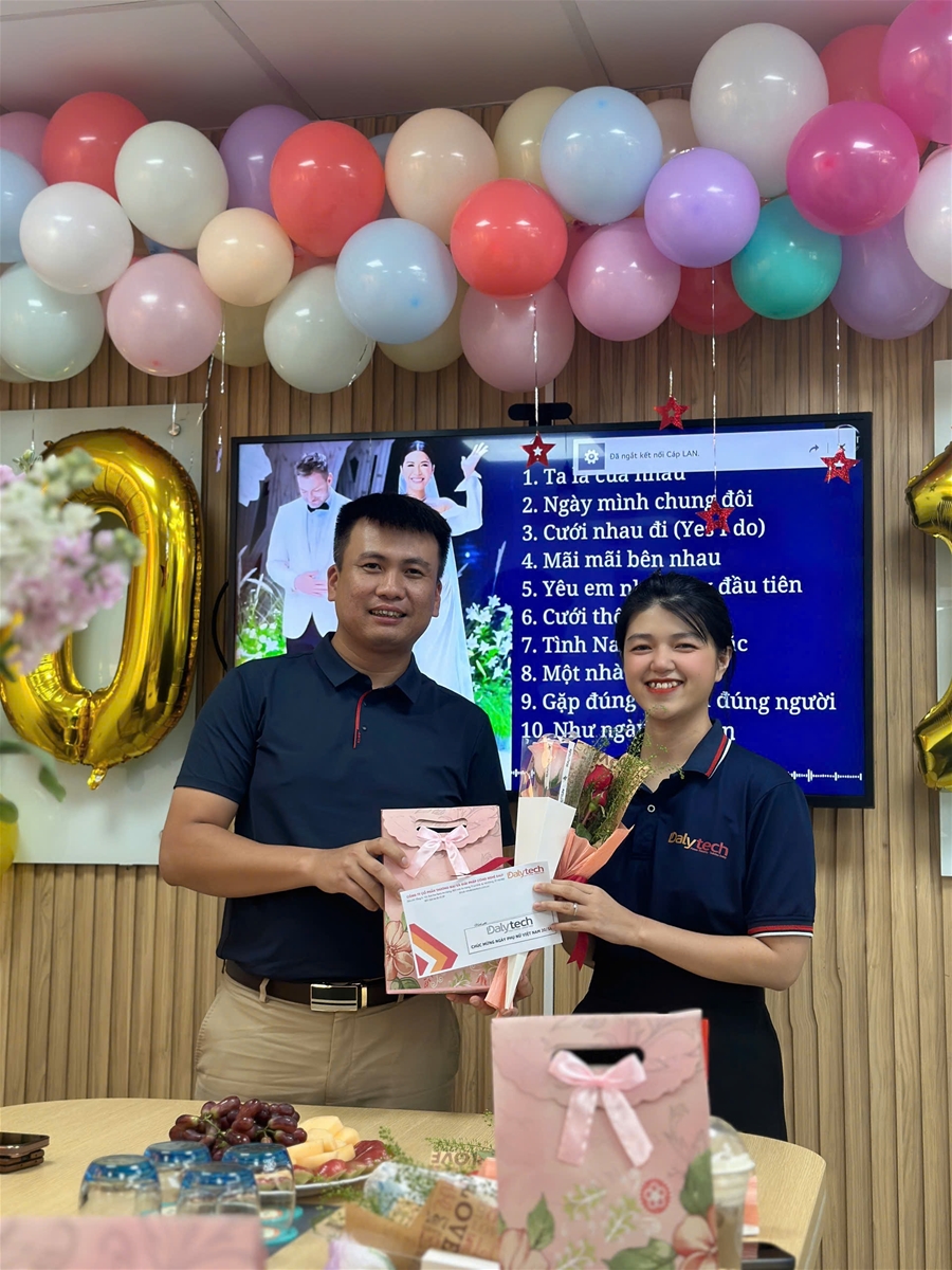 20/10 NGÀY PHÁI ĐẸP TỎA SÁNG TẠI DALYTECH