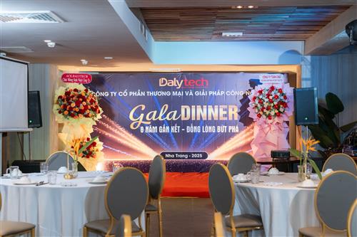 DU LỊCH 2025 - GALA KỶ NIỆM 8 NĂM THÀNH LẬP CÔNG TY