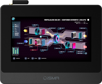 LCD Panel iSMA-D-PA7C-B1